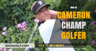 Cameron Champ: Rising Star Golfer's Journey and Achievements