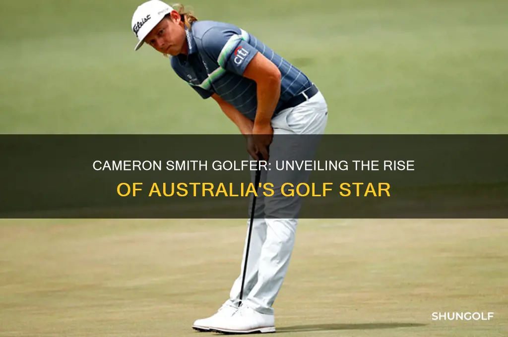 who is cameron smith golfer