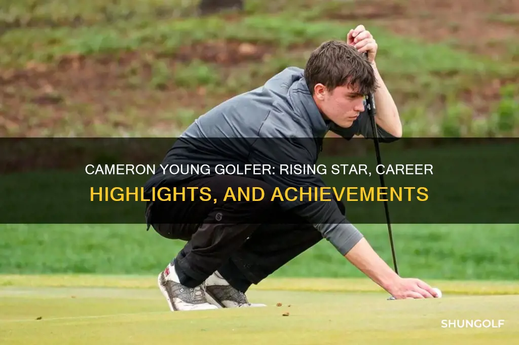 who is cameron young golfer