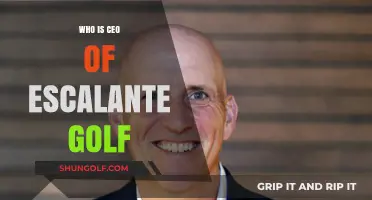 Meet the Visionary Leader: Escalante Golf's CEO Unveiled