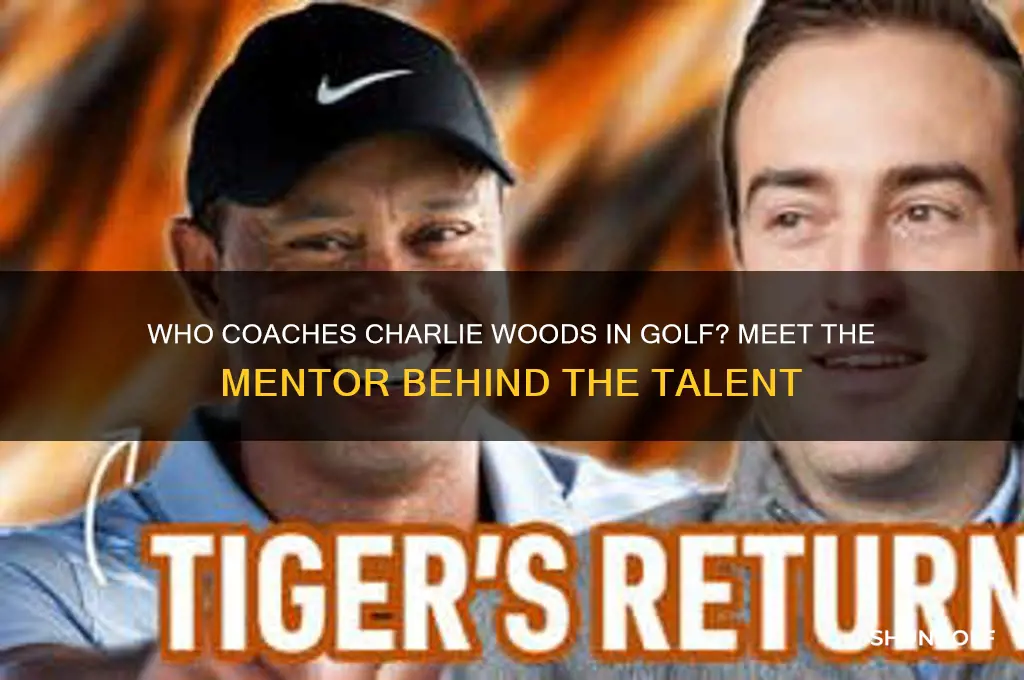 who is charlie woods golf coach