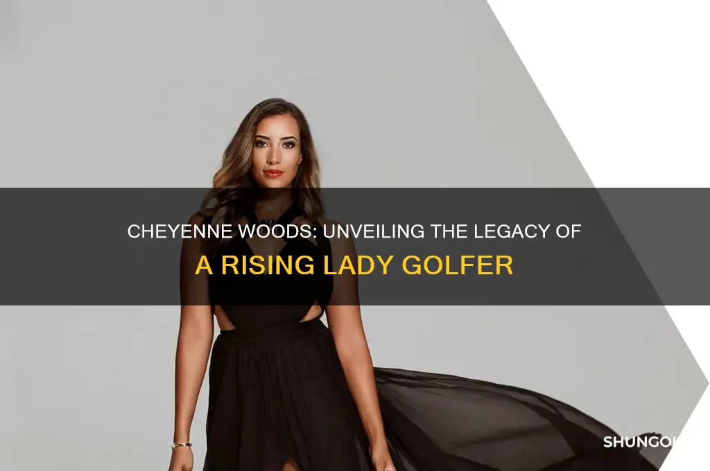who is cheyene wods lady golfer