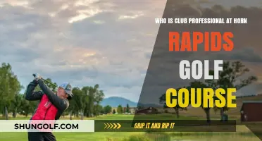 Meet Horn Rapids Golf Course's Dedicated Club Professional: Expertise Unveiled