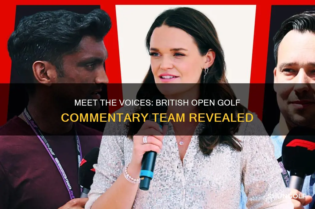 who is commentating the british open golf