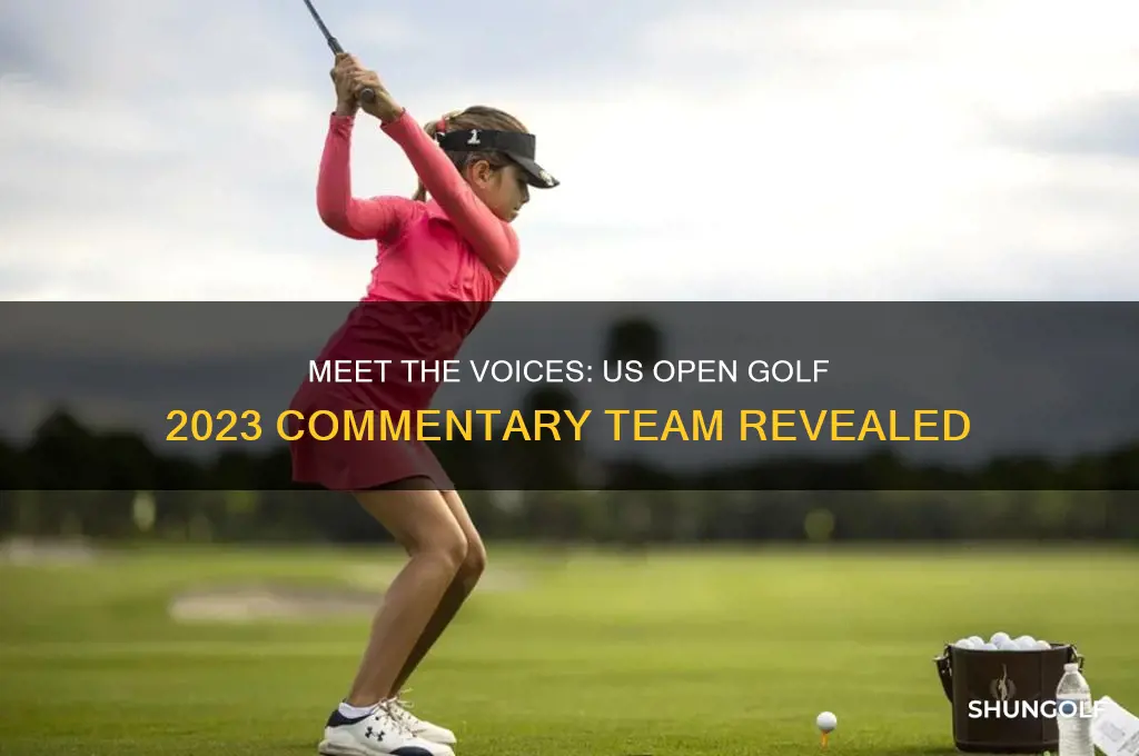 who is commentating the us open golf
