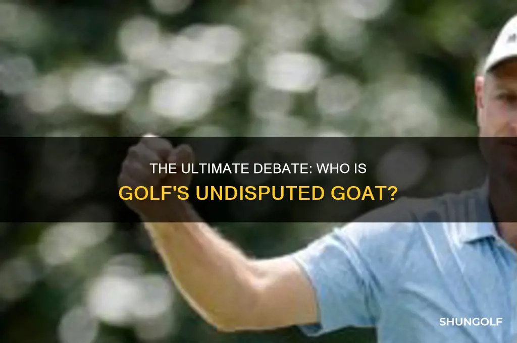 who is considered the goat of golf