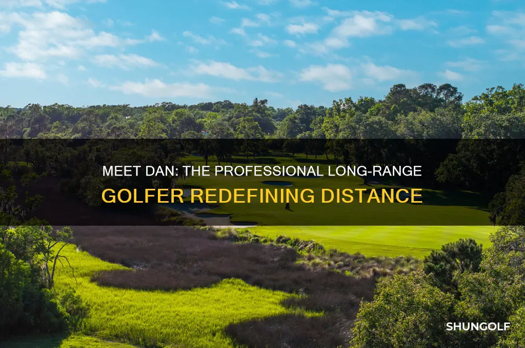 who is dan professional long range golfer