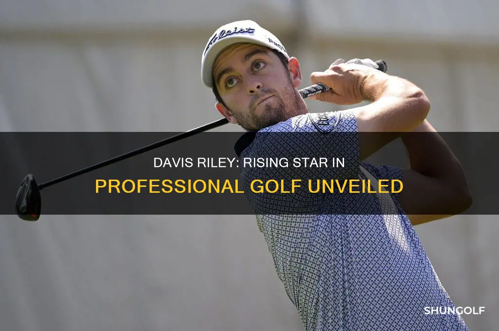 who is davis riley golfer