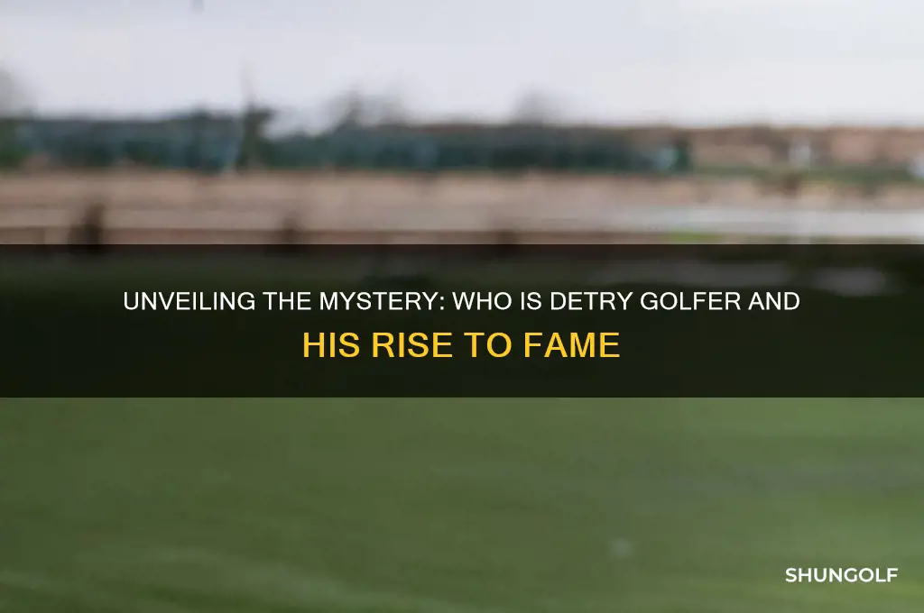 who is detry golfer