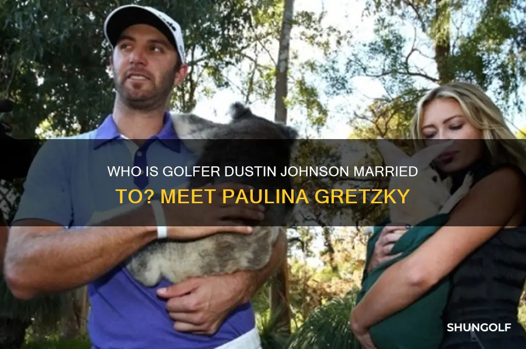 who is dustin johnson married to the golfer