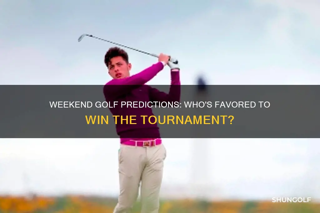 who is favored to win golf this weekend