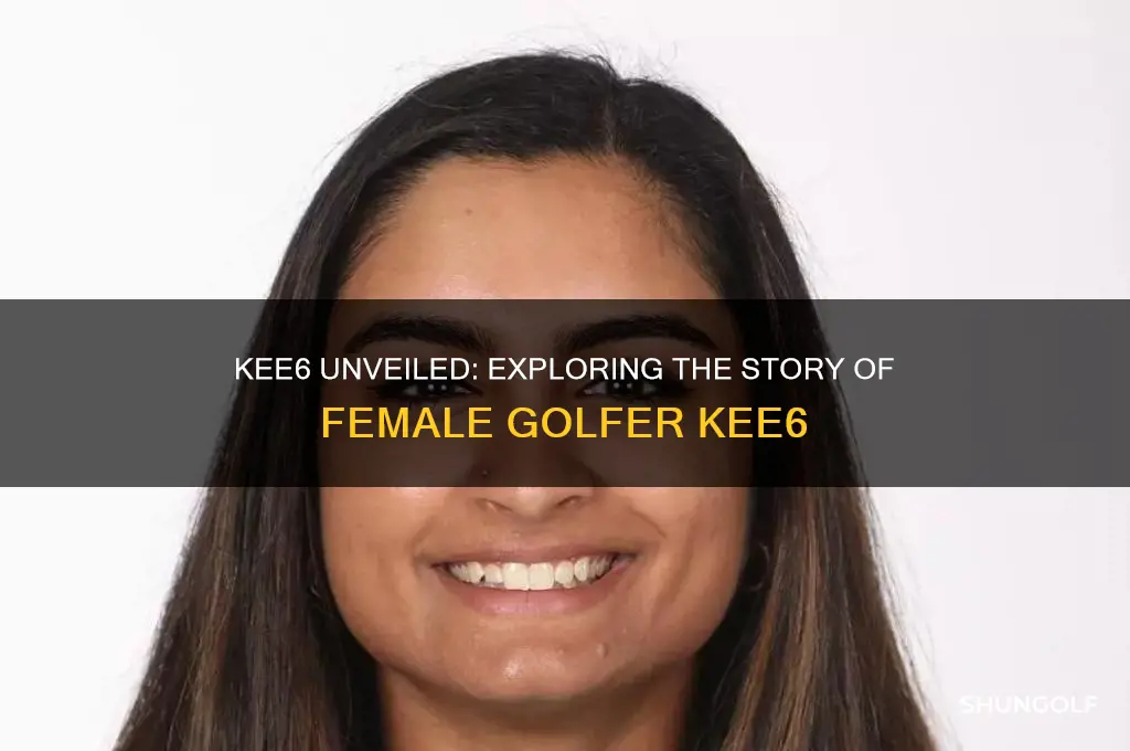 who is female golfer called kee6