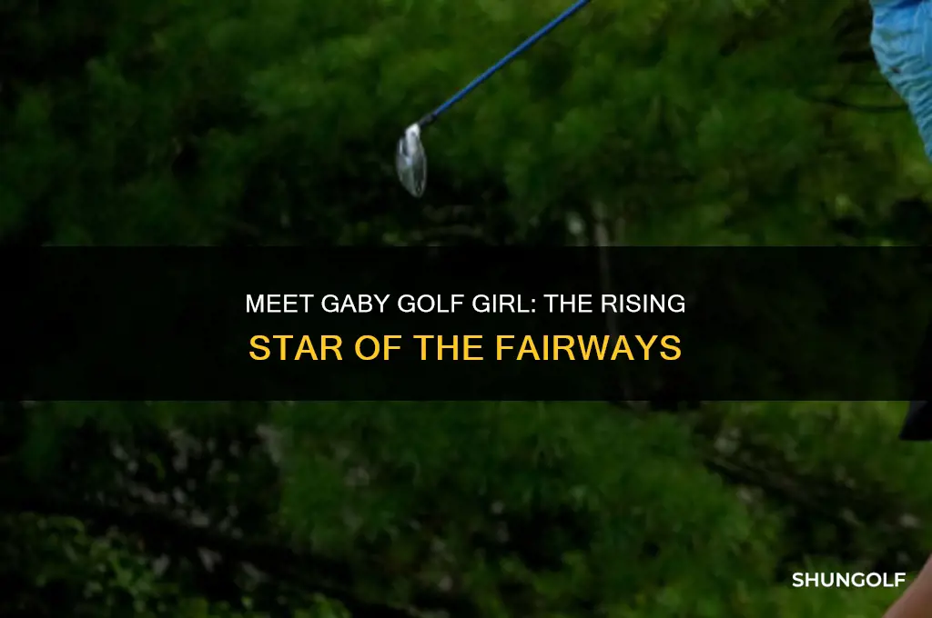 who is gaby golf girl