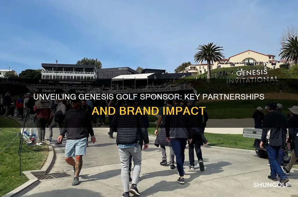 who is genesis golf sponsor