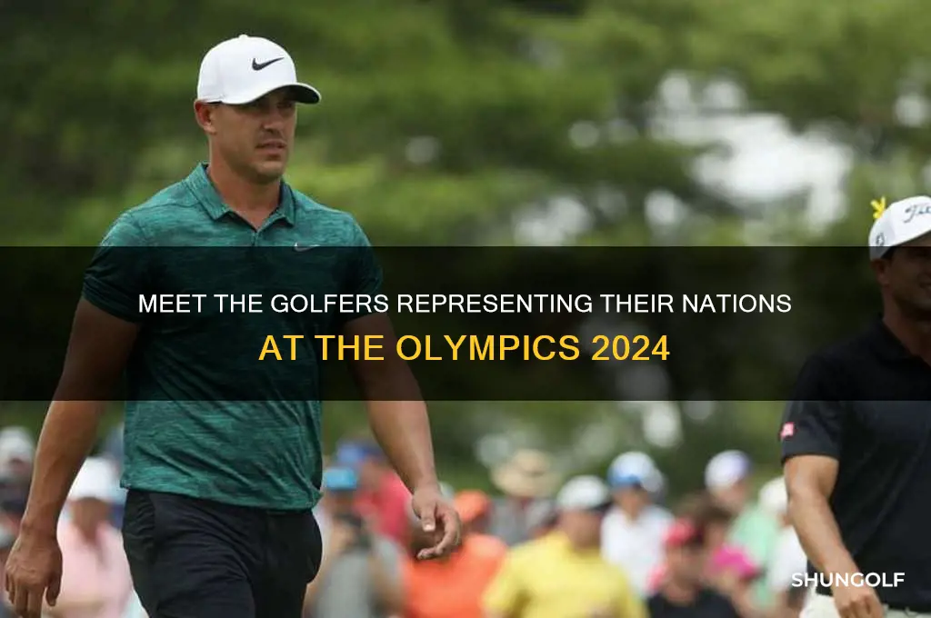 who is going to olympics for golf