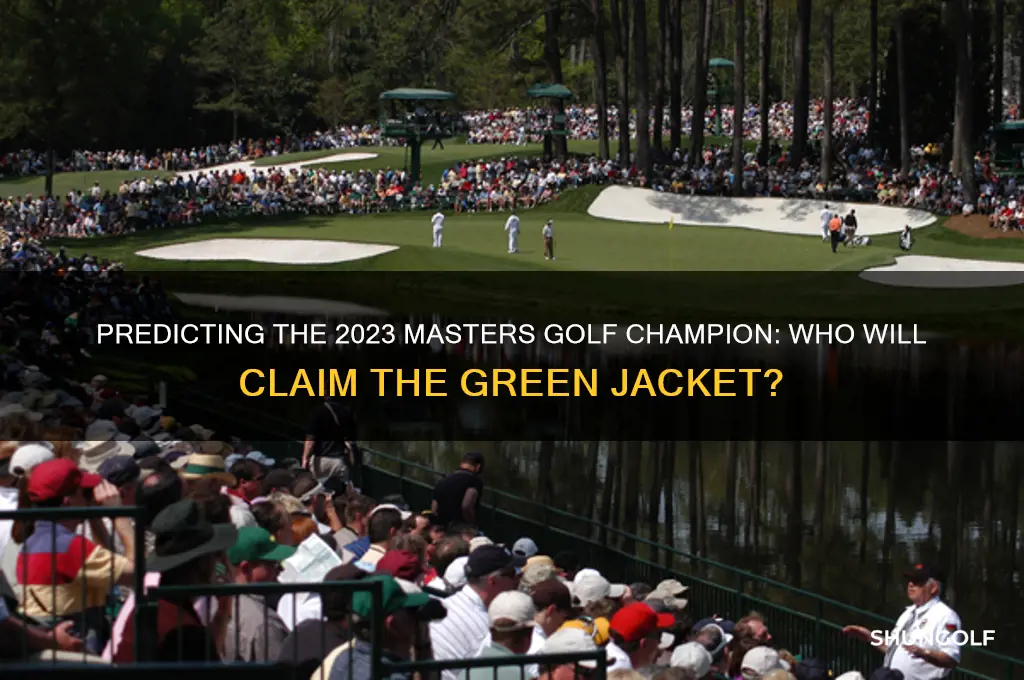 who is going to win the masters golf