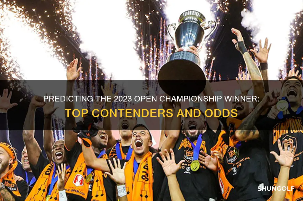 who is going to win the open championship golf
