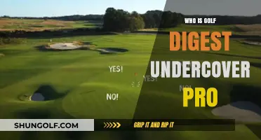 Unveiling Golf Digest's Mystery Pro: Who's Behind the Undercover Swings?