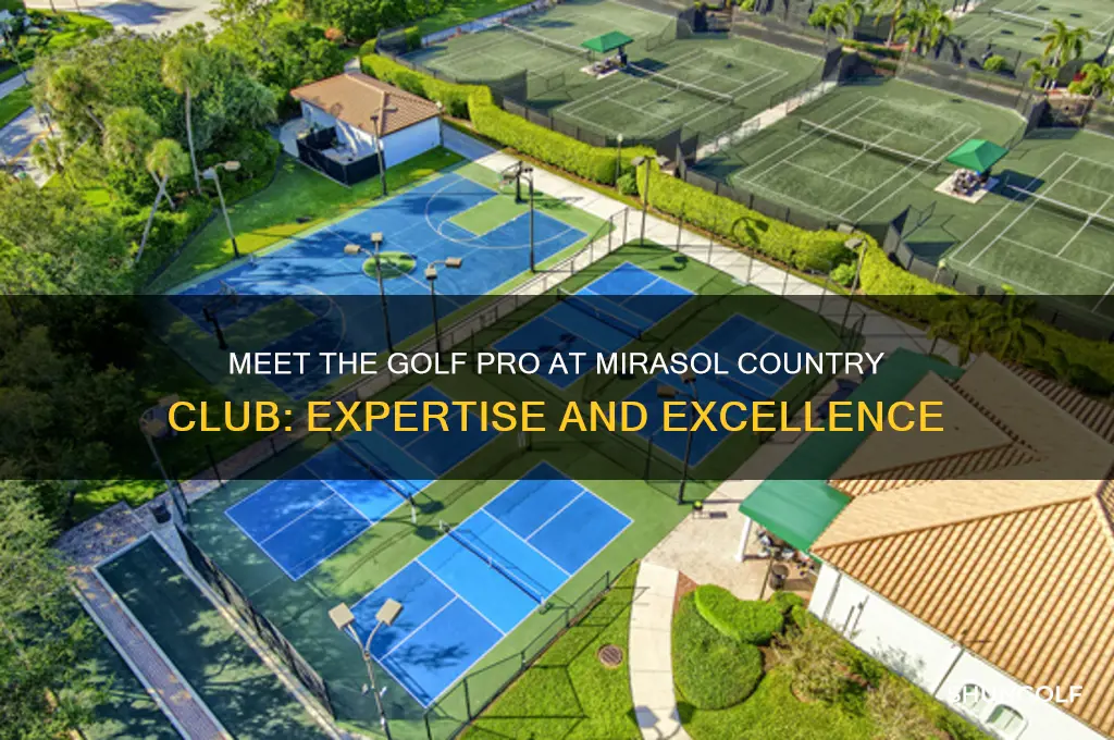 who is golf pro at mirasol country club