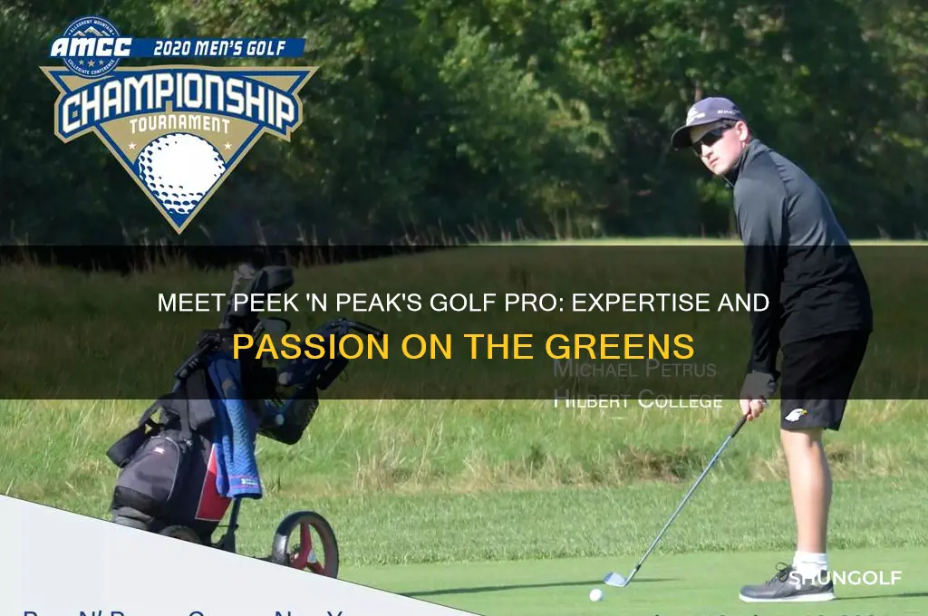 who is golf pro at peek n peak