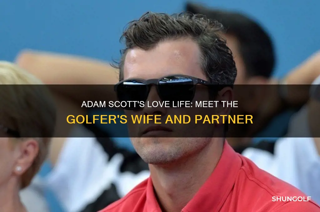 who is golfer adam scott married to