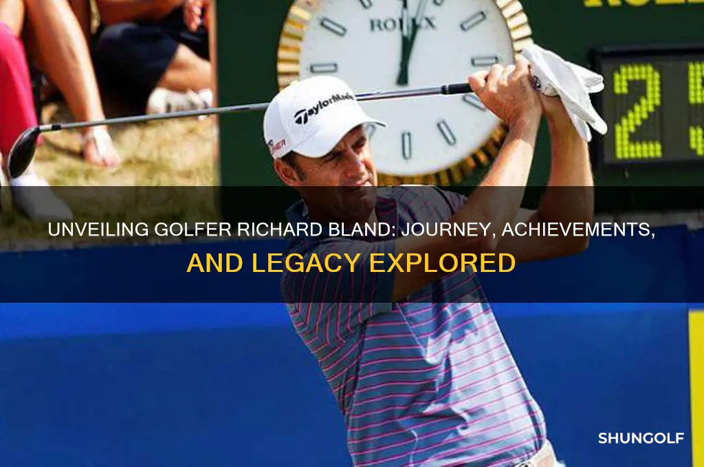 who is golfer bland