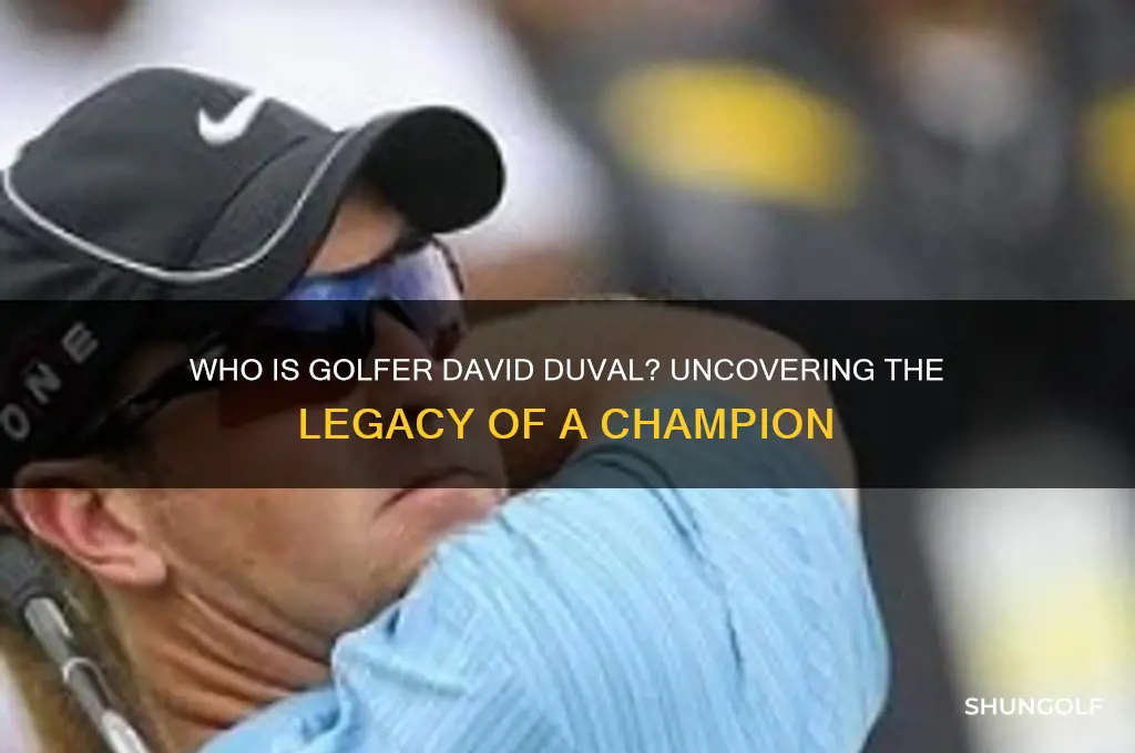 who is golfer duval