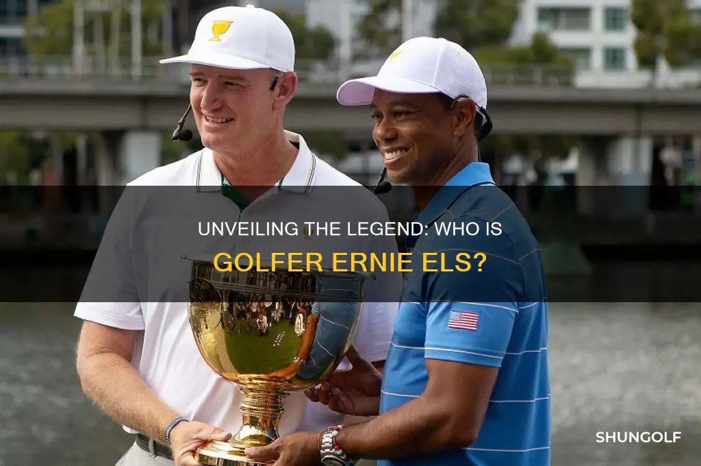 who is golfer ernie three letters