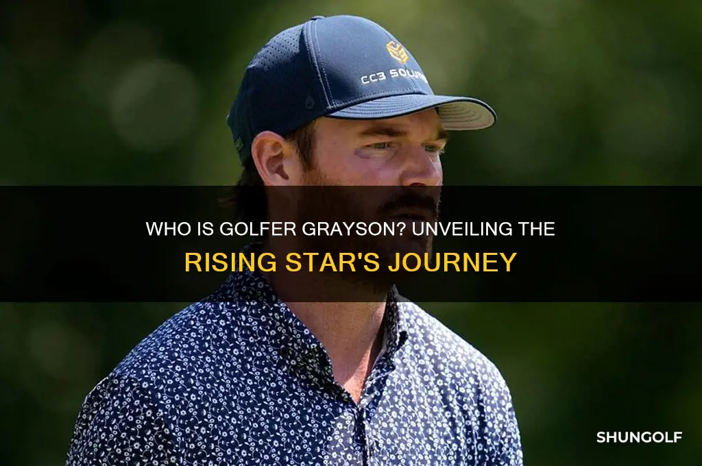 who is golfer grayson