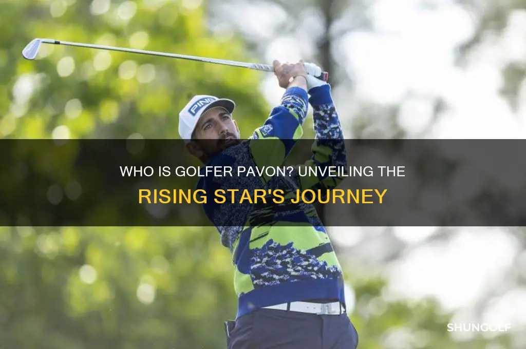 who is golfer pavon