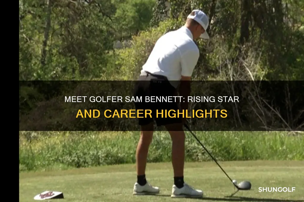 who is golfer sam bennett