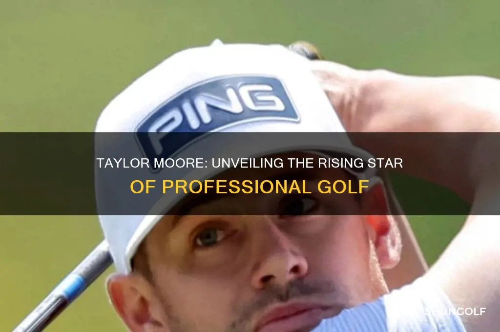 who is golfer taylor moore