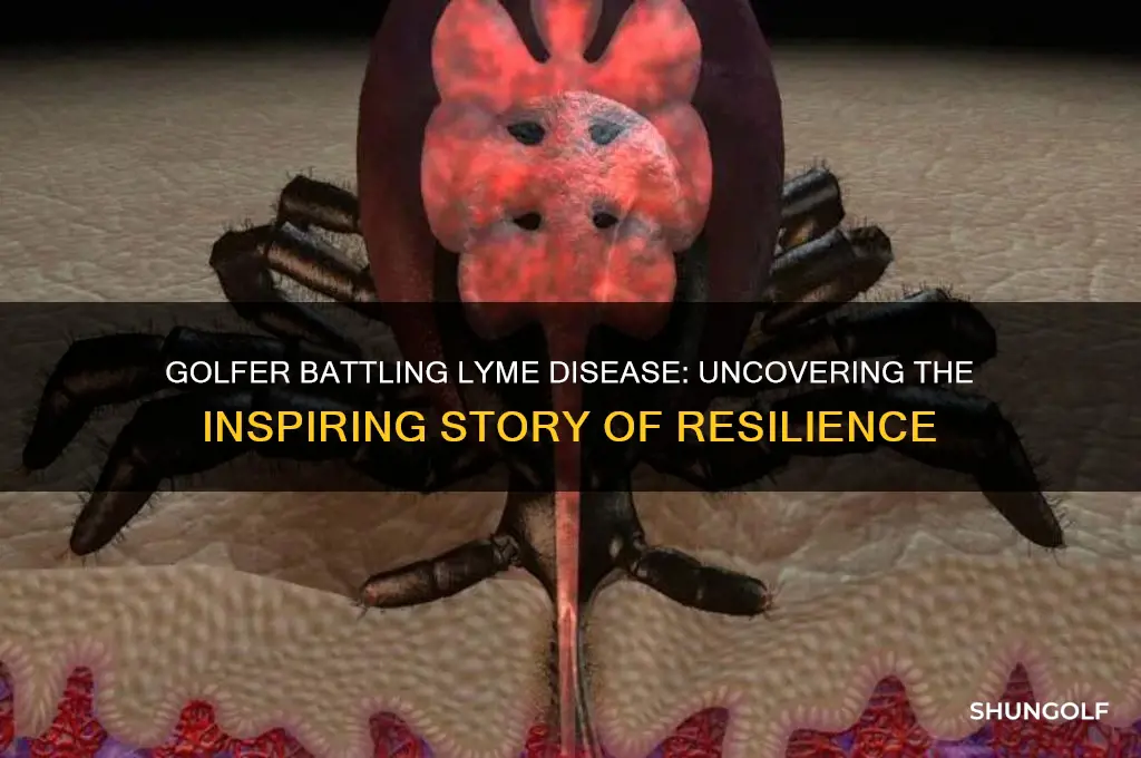who is golfer that had lyme desease