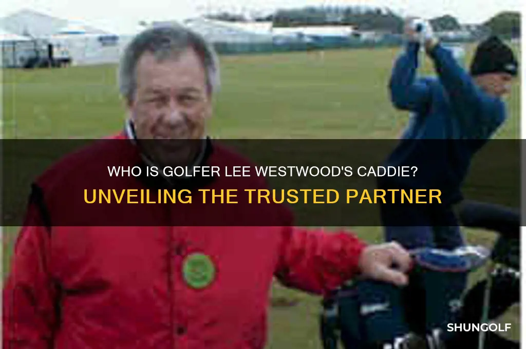 who is golfer westwood caddie