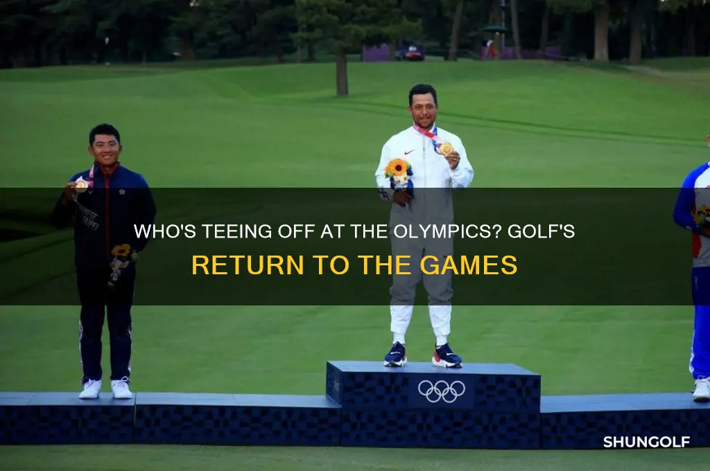 who is golfing at the olympics