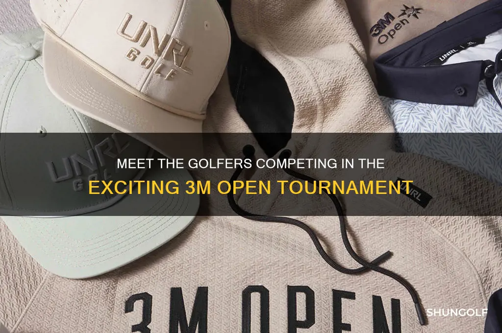 who is golfing in the 3m open