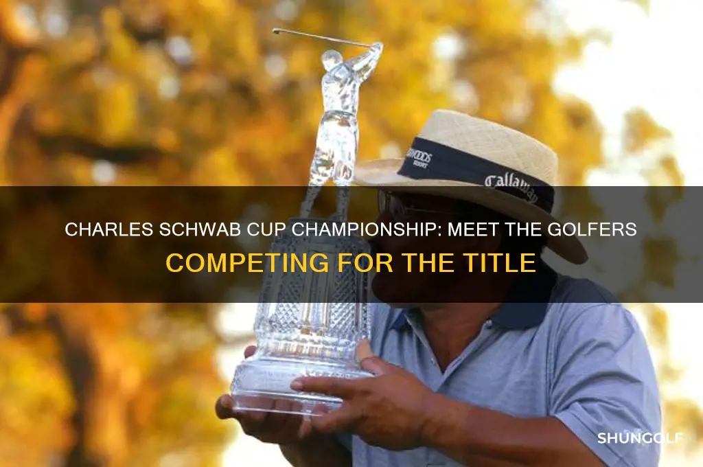 who is golfing in the charles schwab cup championship