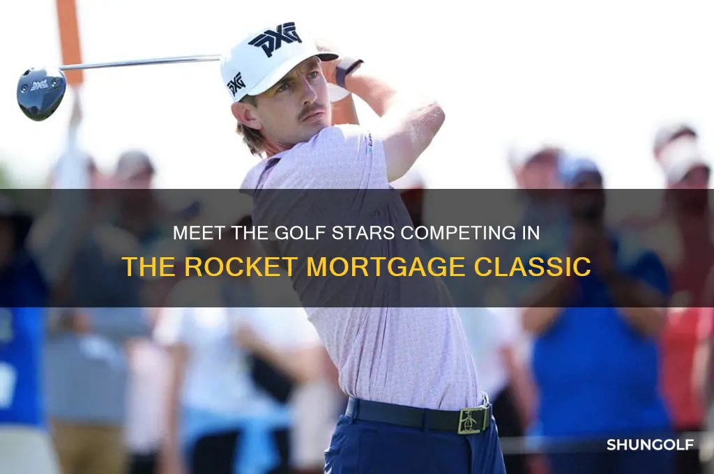 who is golfing in the rocket mortgage classic