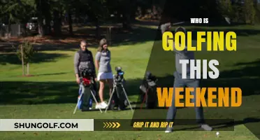 Teeing Off: Who’s Hitting the Greens This Weekend?