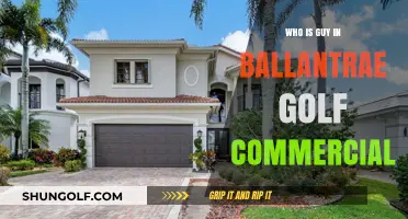 Unveiling the Mystery: Who is the Guy in Ballantrae Golf Commercial?