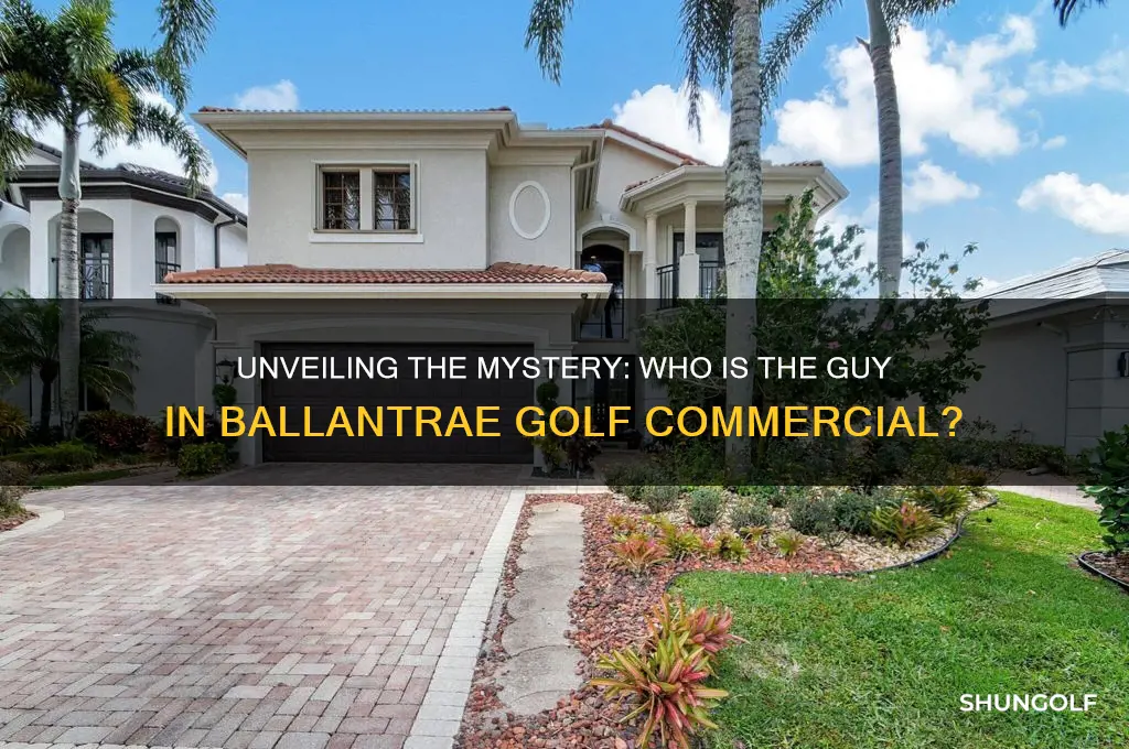 who is guy in ballantrae golf commercial