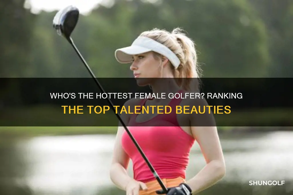 who is hotest women golfer