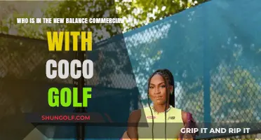 Coco Golf's New Balance Commercial Co-Star: Who's the Athlete?