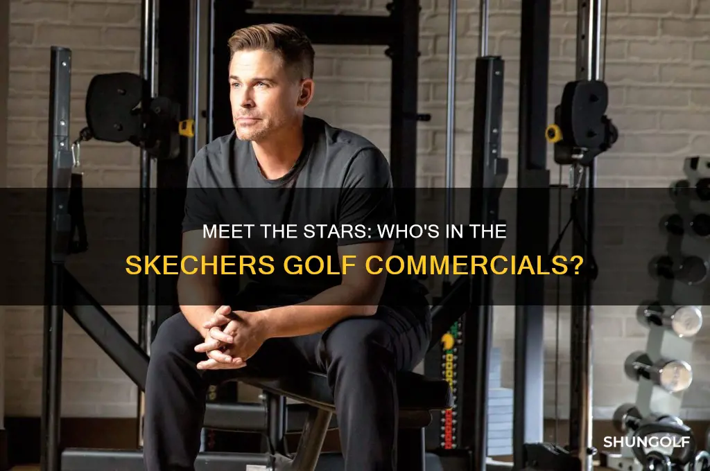 who is in the skechers golf commercials