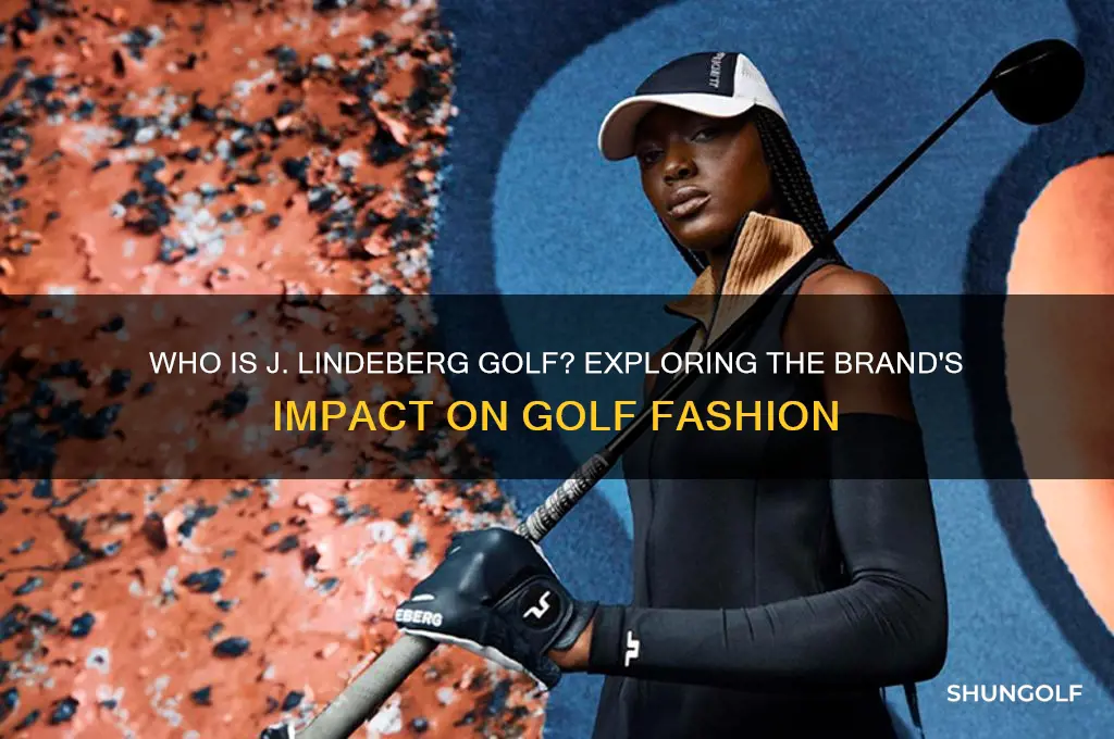 who is j lindeberg golf