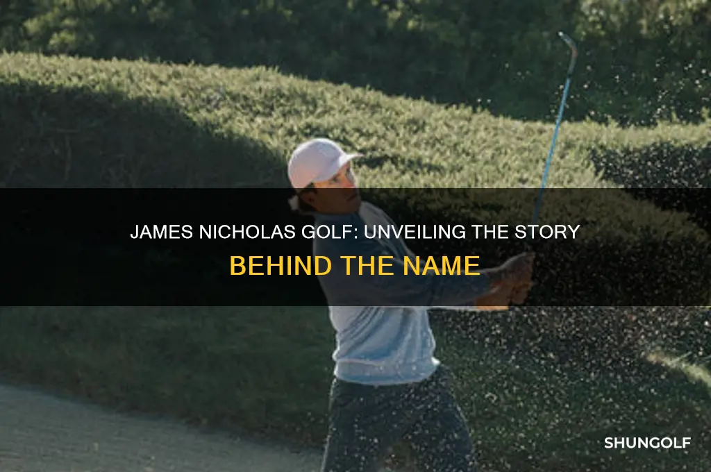 who is james nicholas golf