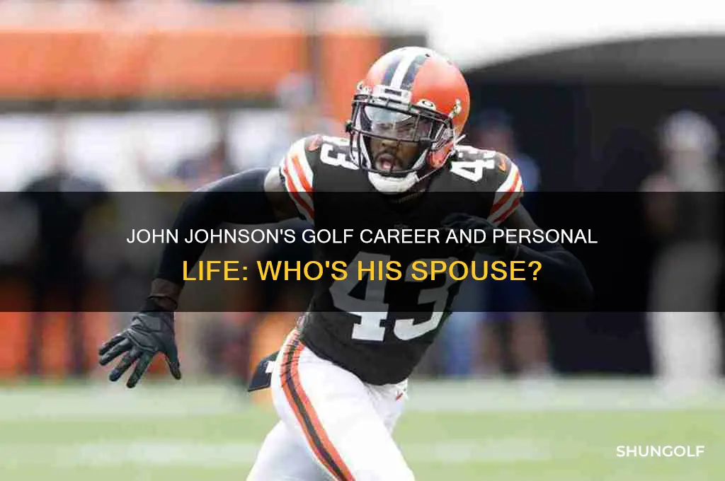 who is john johnson the golfer married to