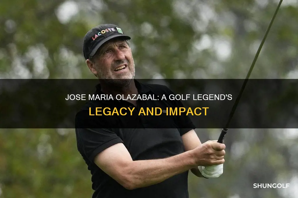 who is jose maria in golf