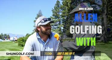 Josh Allen's Golf Partners: Who's Joining the NFL Star on the Course?