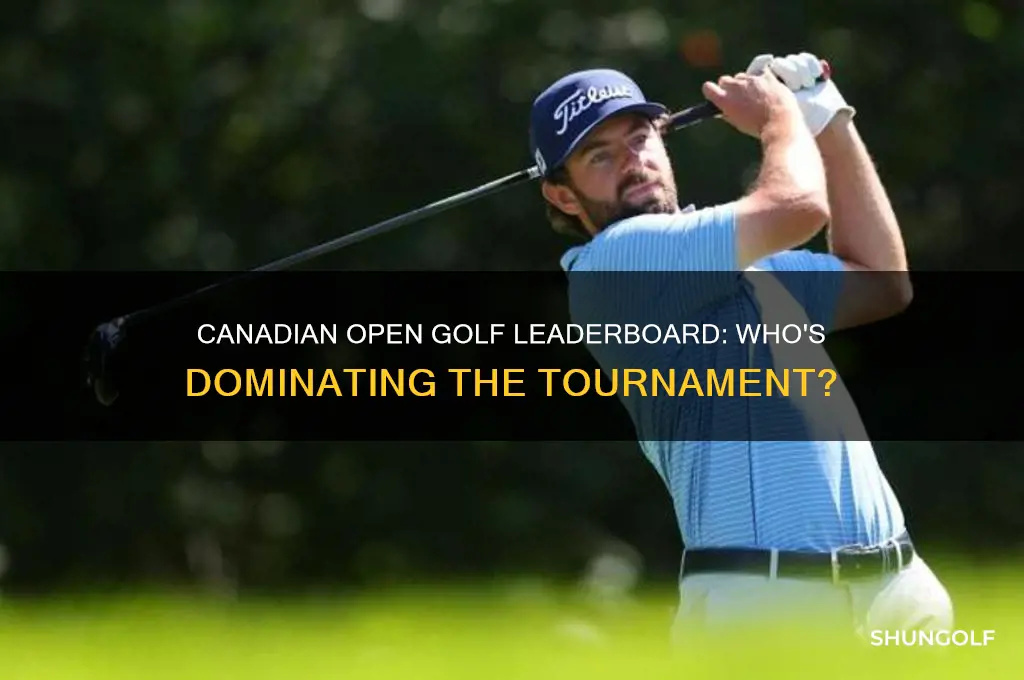 who is leading the canadian open golf